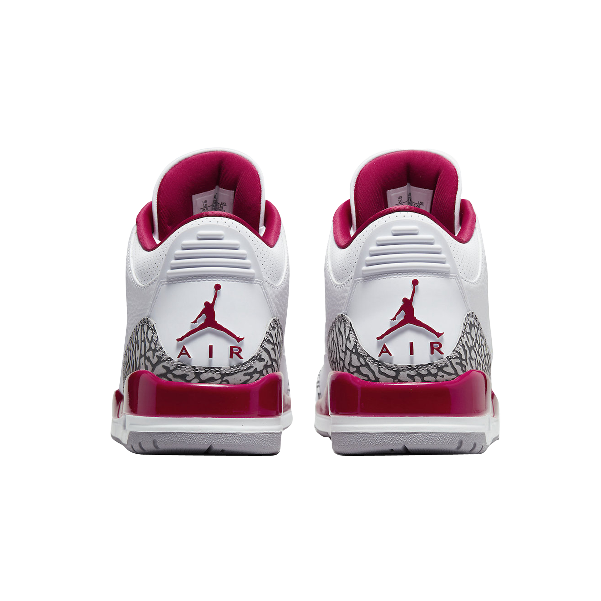 JORDAN 3 RETRO CARDINAL RED
