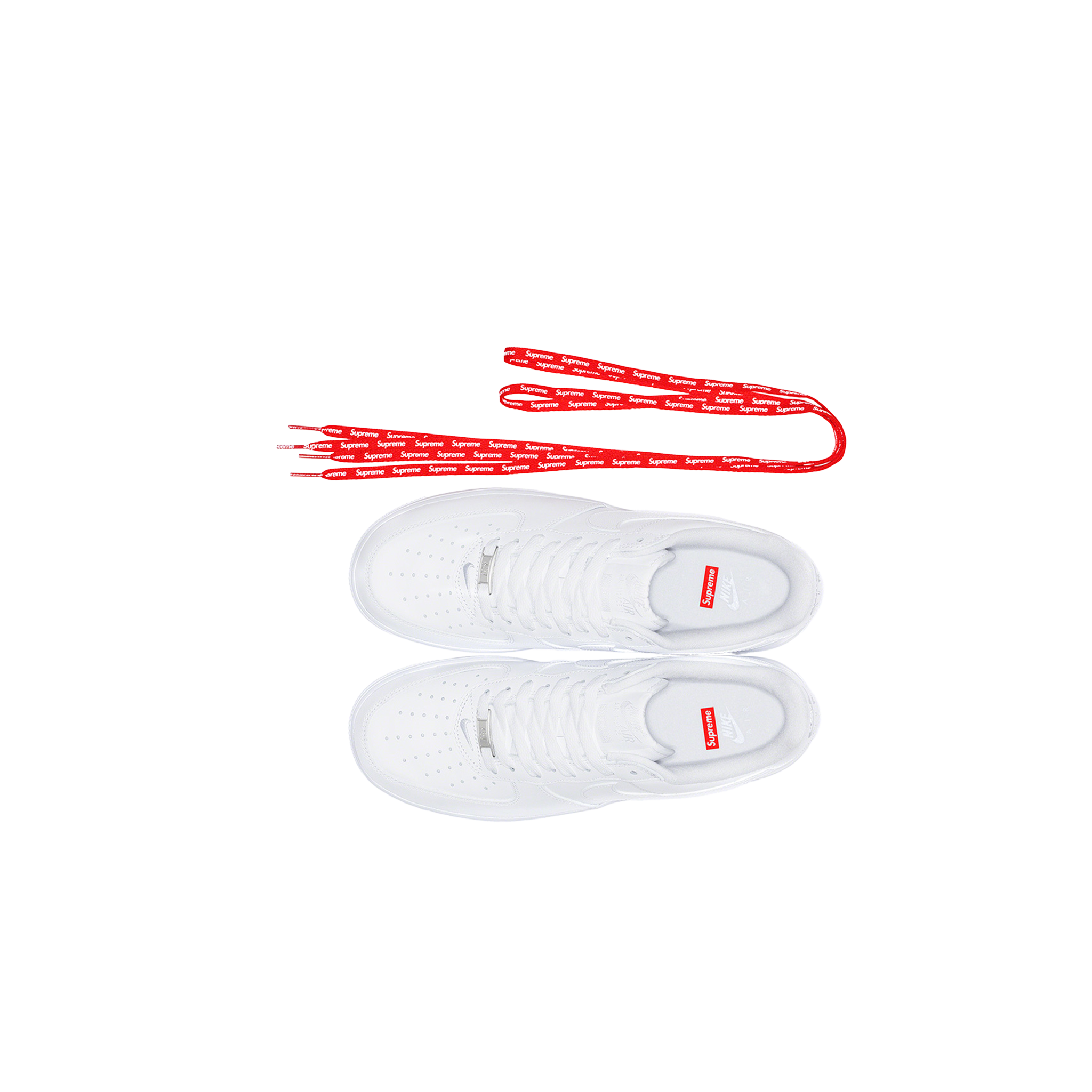 NIKE AIR FORCE 1 LOW SUPREME WHITE