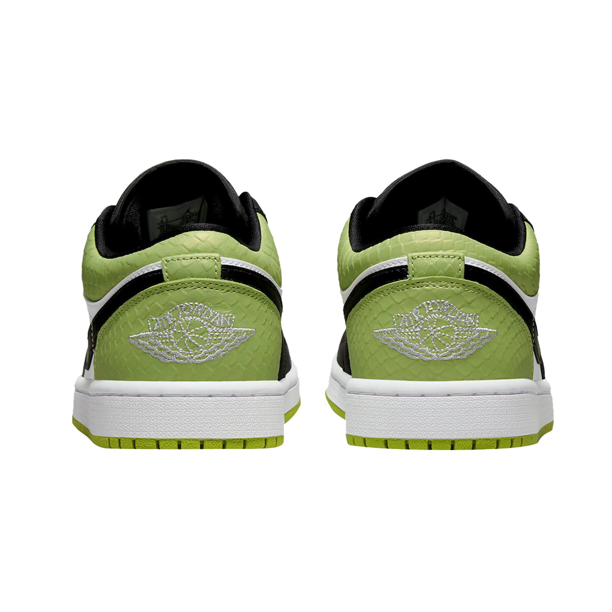 JORDAN 1 LOW SNAKESKIN VIVID GREEN