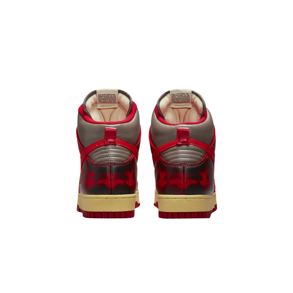 NIKE DUNK HIGH 1985 RED ACID WASH