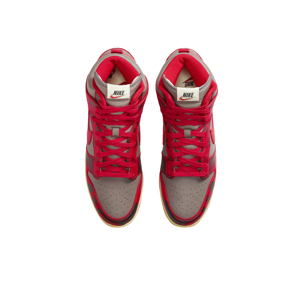 NIKE DUNK HIGH 1985 RED ACID WASH