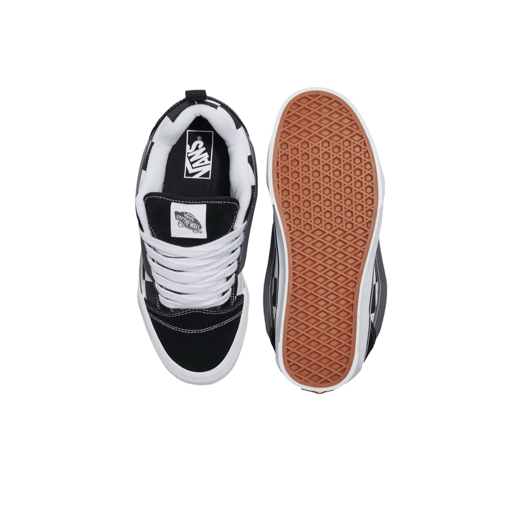 VANS KNU SKOOL MEGA CHECK BLACK