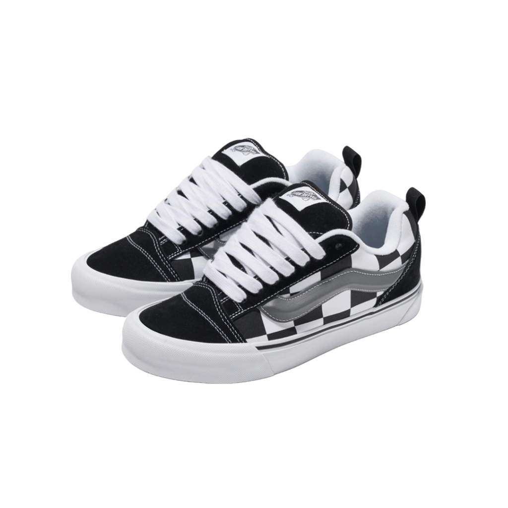 VANS KNU SKOOL MEGA CHECK BLACK