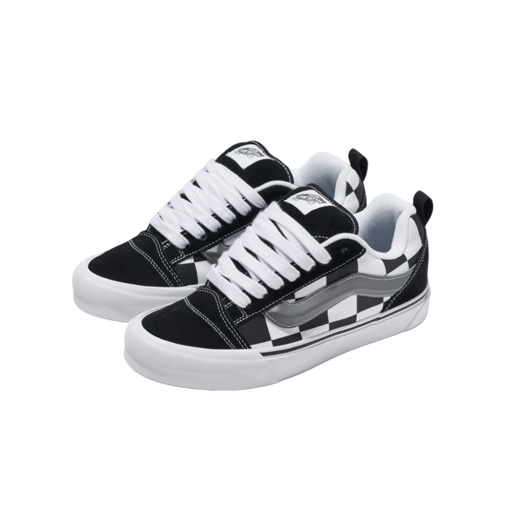 VANS KNU SKOOL MEGA CHECK BLACK