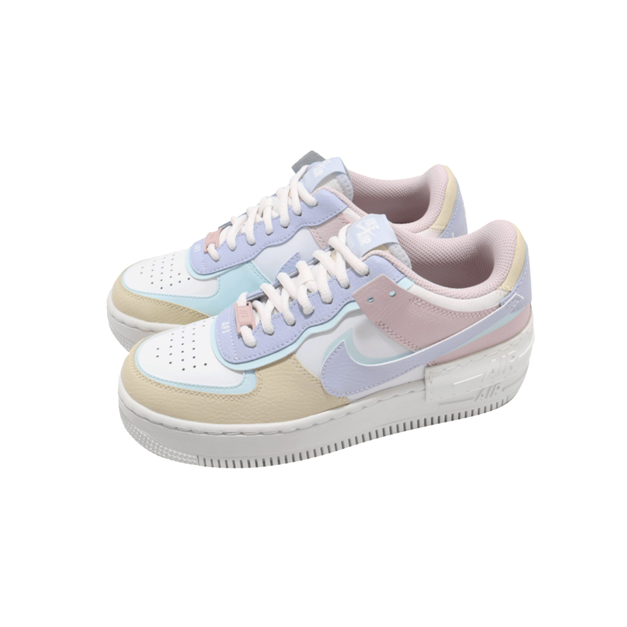 NIKE AIR FORCE 1 LOW SHADOW WHITE GLACIER BLUE GHOST
