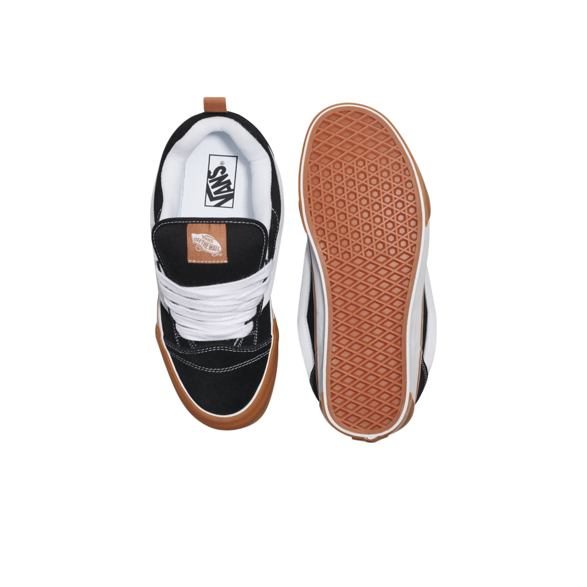 VANS KNU SKOOL GUM BUMPER BLACK