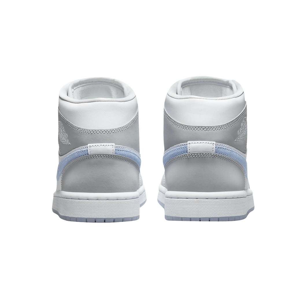 JORDAN 1 MID WOLF GREY ALUMINIUM