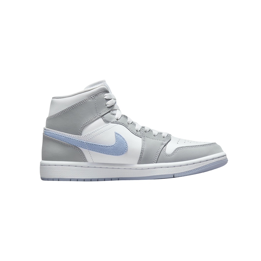 JORDAN 1 MID WOLF GREY ALUMINIUM