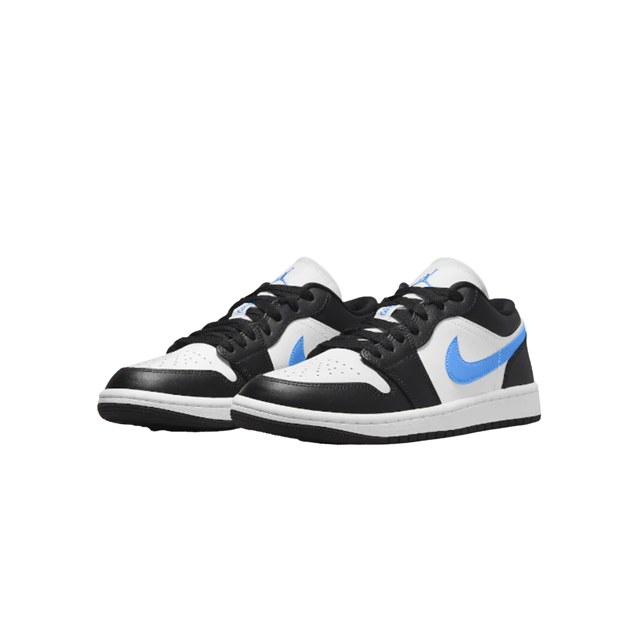 JORDAN 1 LOW BLACK UNIVERSITY BLUE