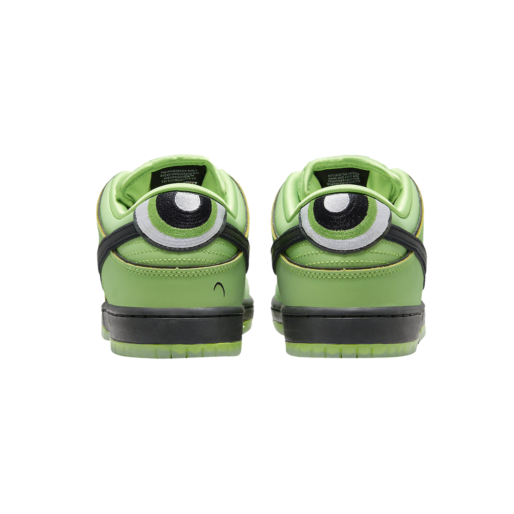 NIKE DUNK SB LOW THE POWERPUFF GIRLS BUTTERCUP