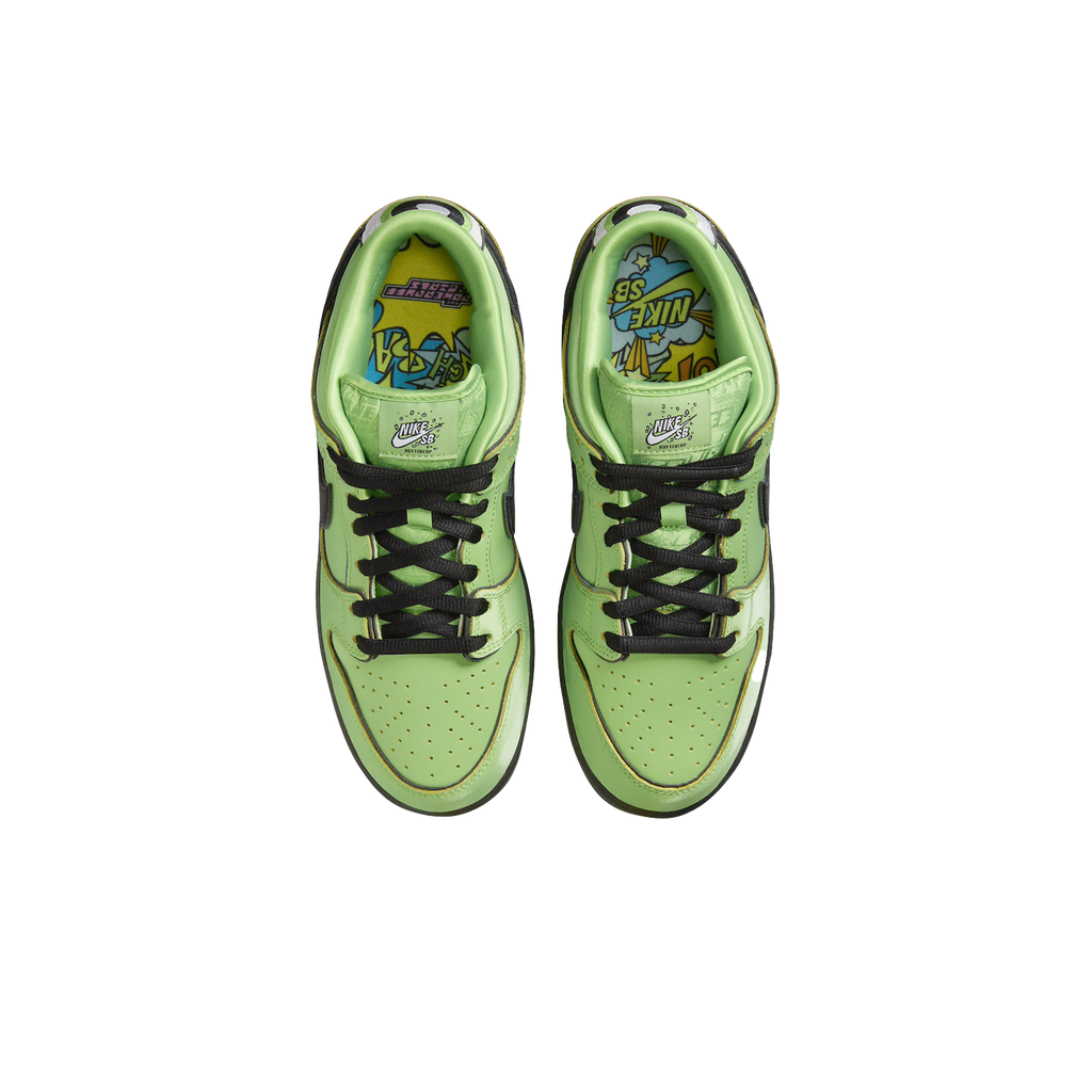 NIKE DUNK SB LOW THE POWERPUFF GIRLS BUTTERCUP