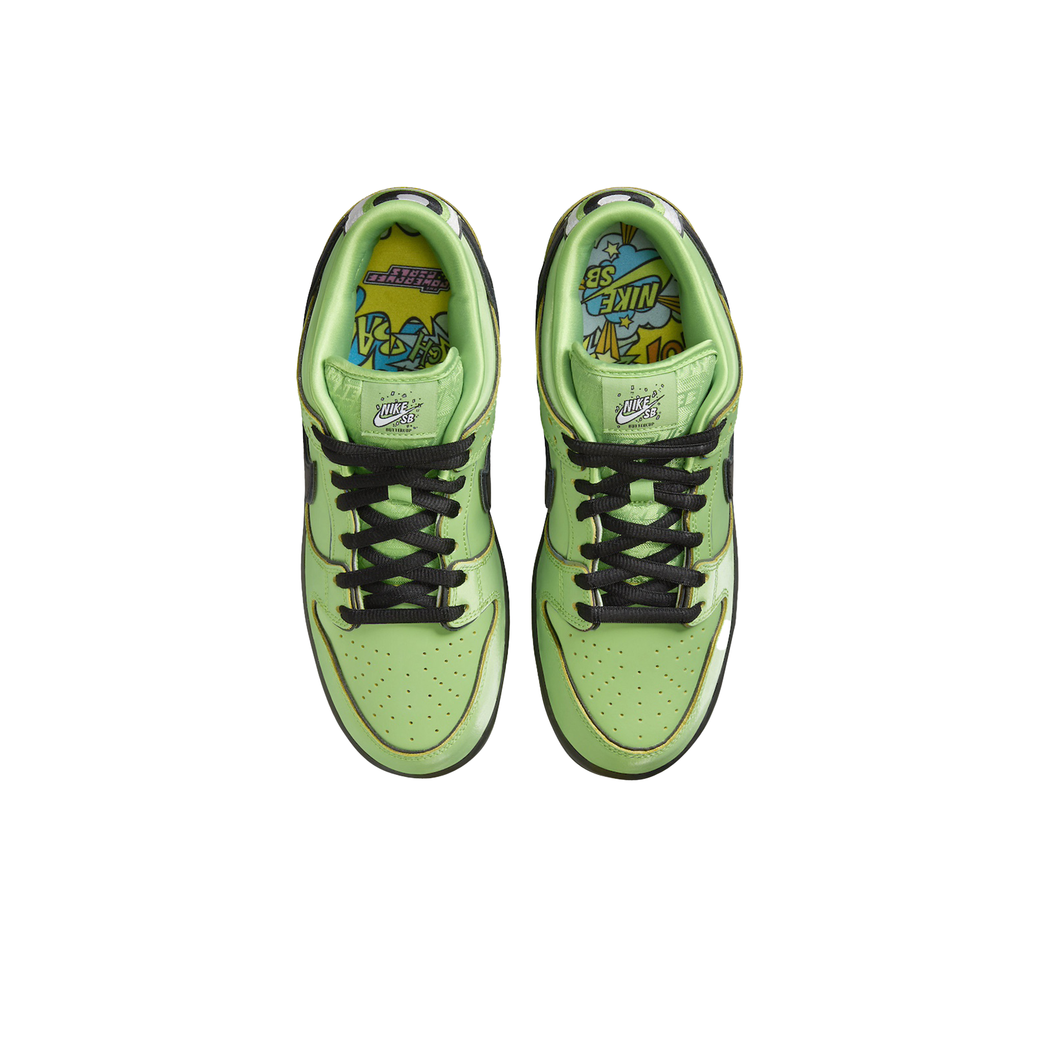 NIKE DUNK SB LOW THE POWERPUFF GIRLS BUTTERCUP