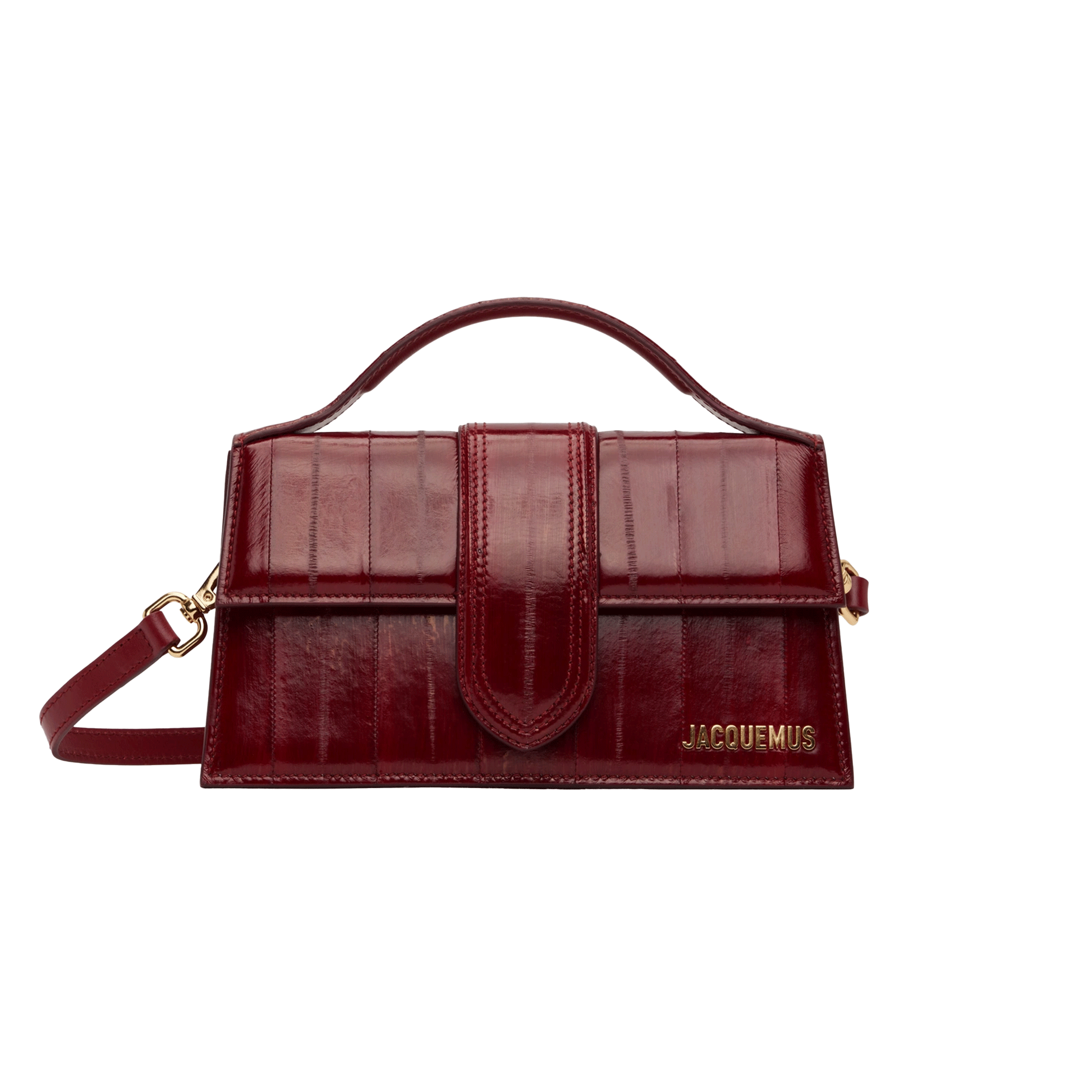 JACQUEMUS "LE GRAND BAMBINO" BORDEAUX RED