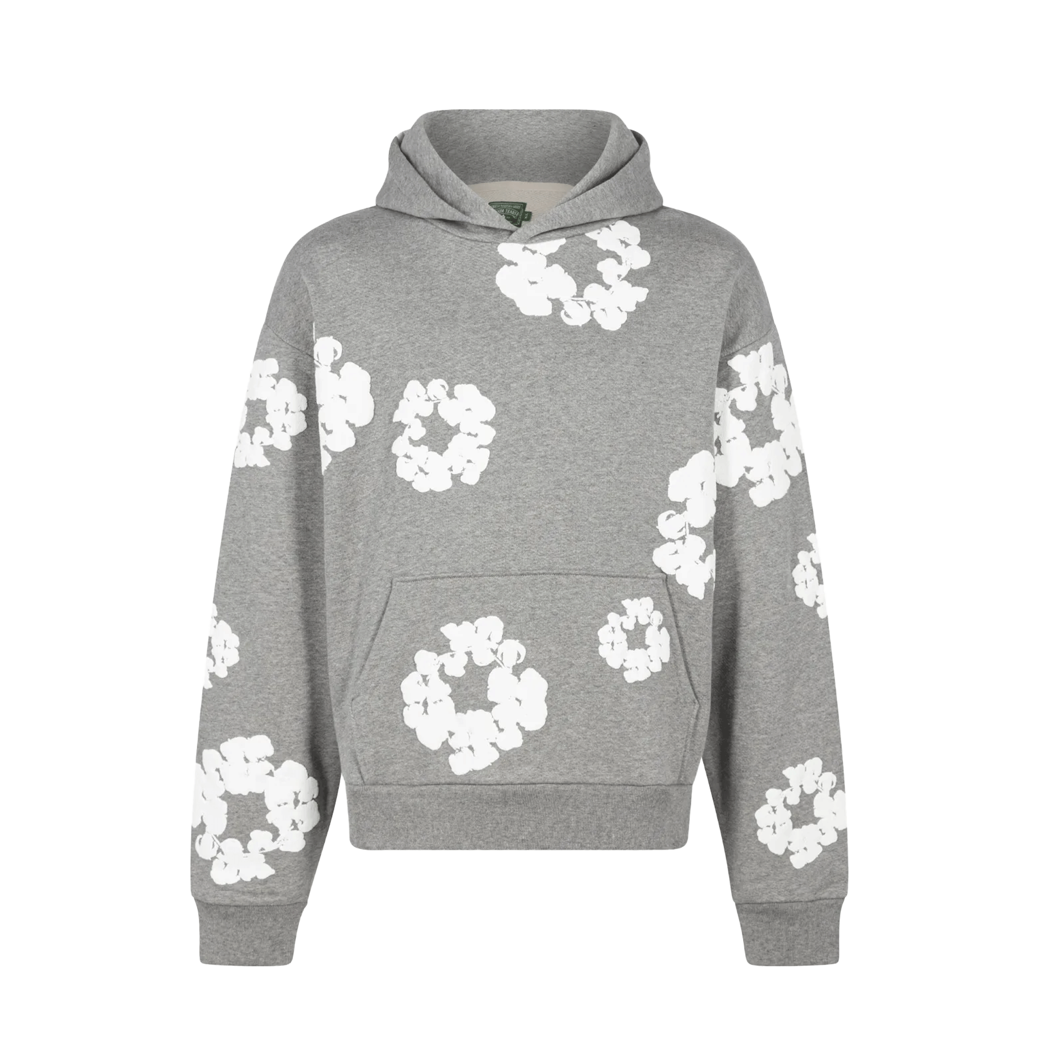 DENIM TEARS HOODIE GREY