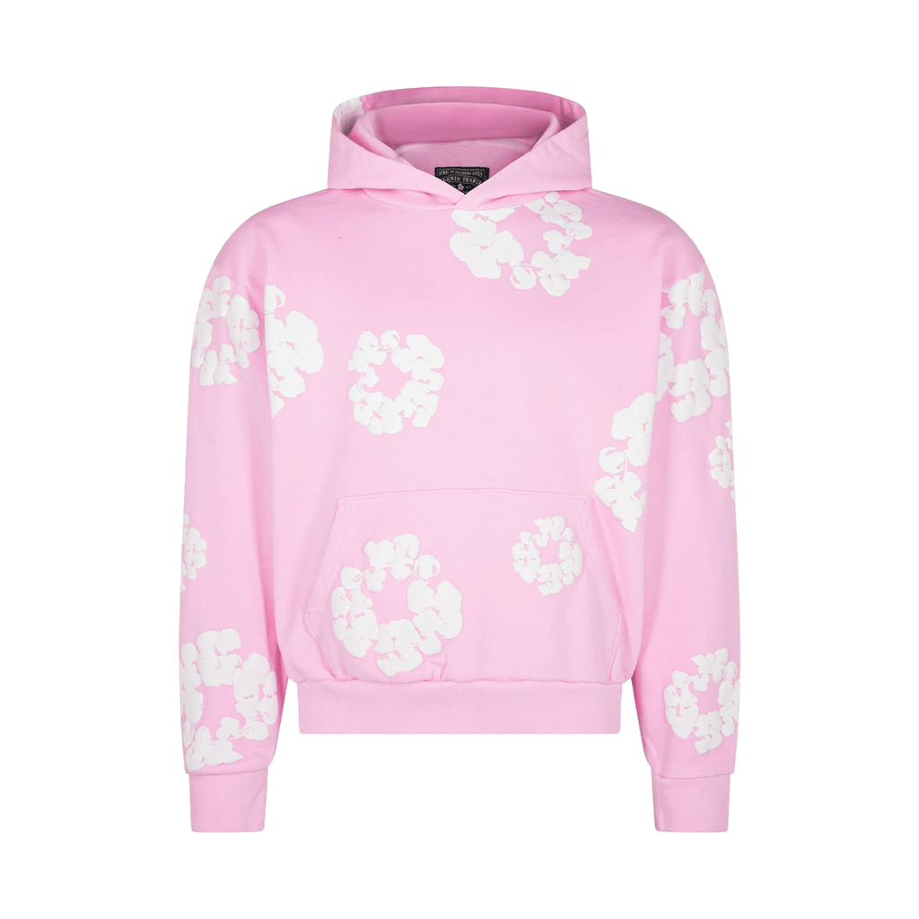 DENIM TEARS HOODIE PINK