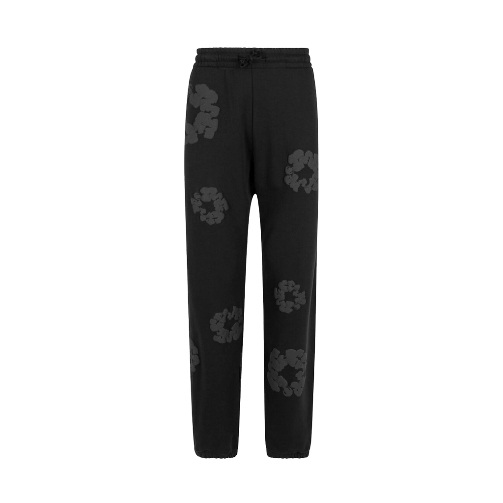DENIM TEARS PANTS BLACK ON BLACK
